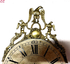 Fronton réplik clock UHR lanterne horloge comtoise AIGLE 22 Cm lys type 19 / 3 2