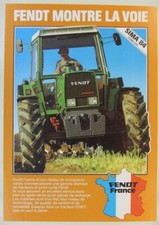  1984 Fendt SIMA tractor traktor prospectus brochure prospectus