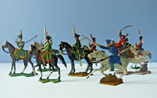 Tin Plates - Tin Figures: Russian Cavalry First Empire - 8 pax - Lot 7