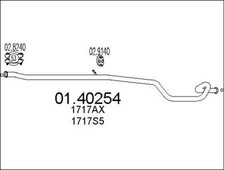 TUYAU D'éCHAPPEMENT PEUGEOT