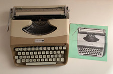 Underwood 18 Machine a ecrire Beige caramel fonctionnelle