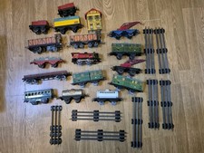 Lot Jouet Ancien Train En Tole