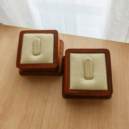 Lot porte bague - porte-bague, bois