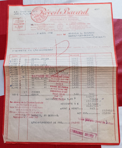 Ancien documents reveils - ancien,