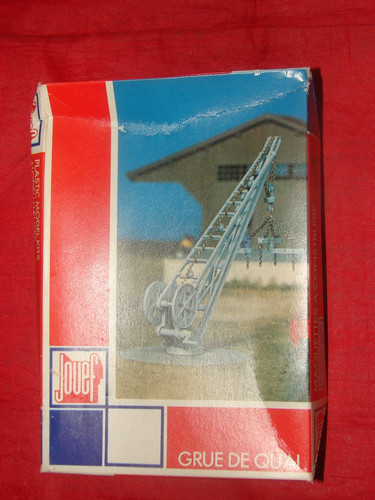 Jouef maquette grue quai - jouef,