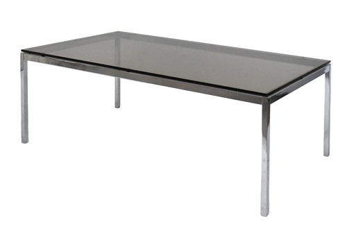 Table basse acier chromé - table,