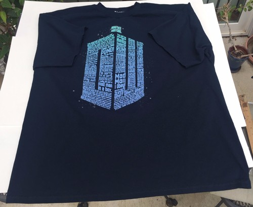 Doctor who shirt - size, xl