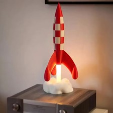 Lampe fusée spatiale