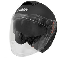 casque JET SMK GTJ noir mat