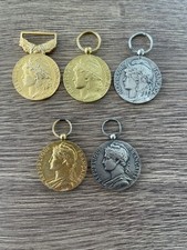 lot de 5 anciennes médailles