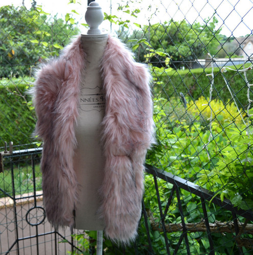 Chic étole foulard - col, fausse