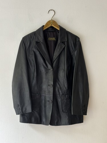 Veste blazer cuir - blazer,