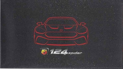 Catalogue brochure abarth 124 - brochure,
