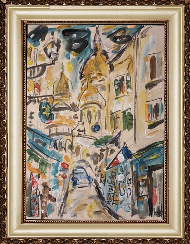 Montmartre acrylique et - "montmartre, 2",acrylique