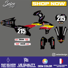 Kit déco Yamaha Chesterfield vintage neo retro YZ YZF Graphics Kit 2025 250 125 