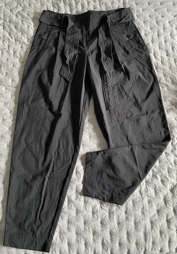 Pantalon noir effet - effet, toile