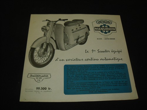 Feuillet publicitaire epoque - publicitaire,