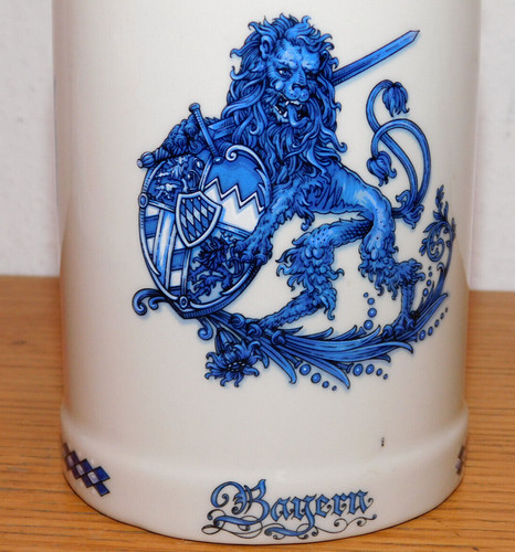 Chope biere blason embleme - à,