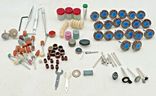 DREMEL ACCESSORIES SANDING DISCS, BUFFING, (20) FLAP WHEEL SANDING DISCS, ETC