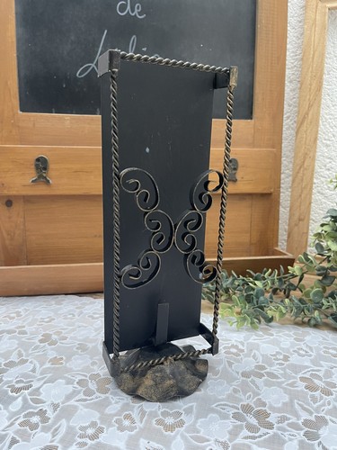 Ancien porte allumettes fer - ancien,