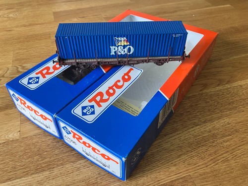 Roco lot 2 wagons sncf - roco,