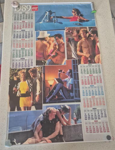 Calendrier grand poster x - calendrier, 60