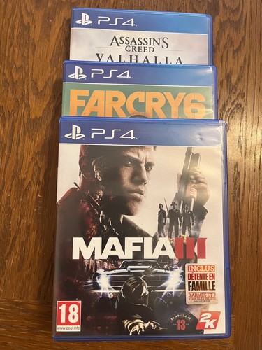 Lot jeux vidéos ps4 - vidÉos, (ps5)