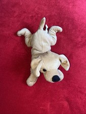 🇫🇷 Peluche Doudou Chien Allongé Marron Clair Caramel  NICOTOY ÉTAT NEUF
