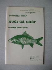 Livre sur la pêche et les poissons au Vietnam de 35 pages en 1972