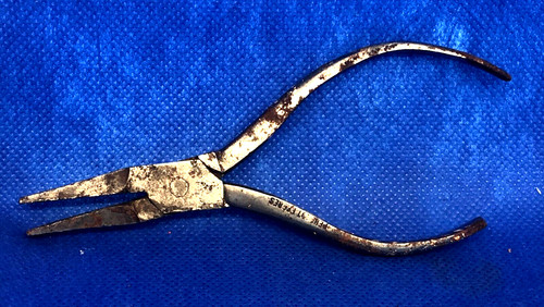 Vintage pince becs plats - vintage, à