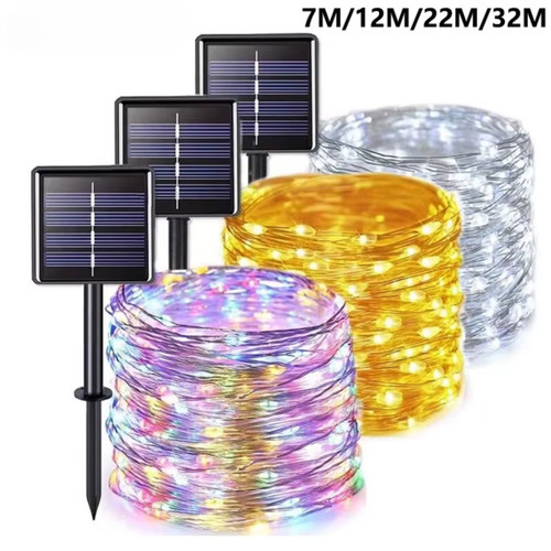 Guirlande solaire led - solaire,