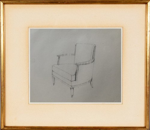 Dessin original mobilier de - dessin,