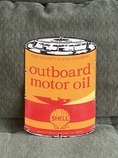 Plaque Émaillée Shell Motor