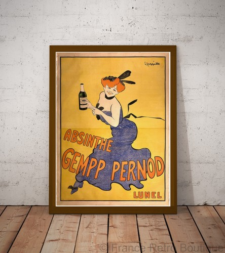 Poster affiche absinthe - absinthe, gempp