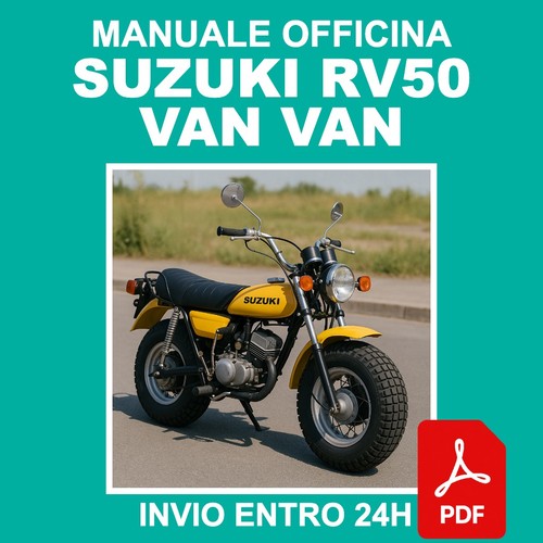 Workshop manual suzuki rv50 - workshop,