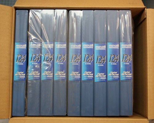 Cassette maxell 124 d124l - cassette,