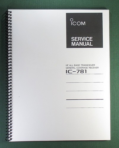 Icom 781 service manual - ic-781,
