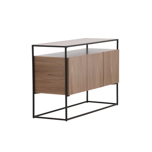 Buffet portes teck - portes, en