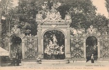 54 NANCY PLACE STANISLAS WROUGHT IRON GRILLES BY JEAN LAMOUR