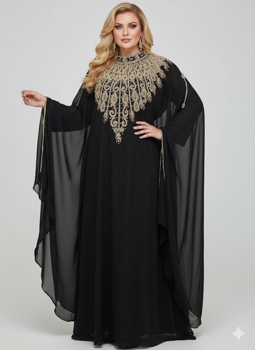 Georgette élégante robe