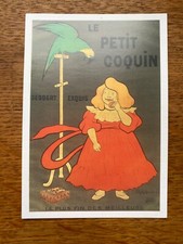 LE PETIT COQUIN DESSERT EXQUIS ADVERTISING POSTCARD (CPA 2)