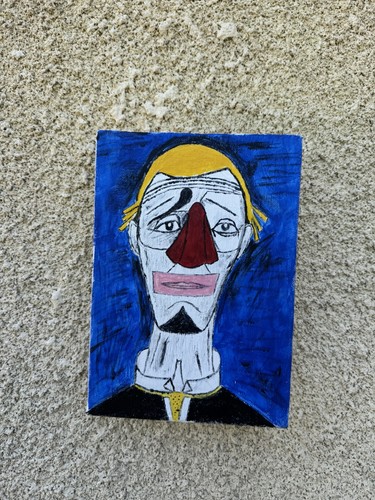Tableau peinture huile - tableau, à