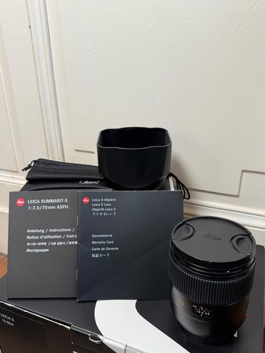 Leica summarit 70 mm - leica, summarit-s