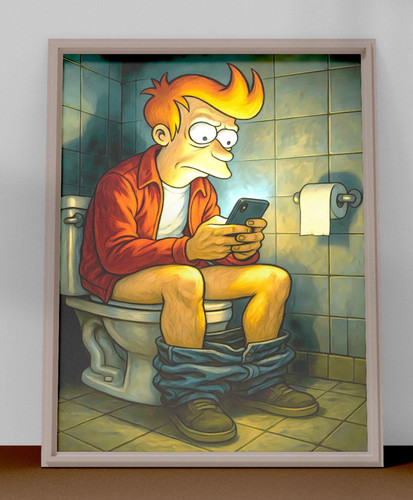 Affiche poster futurama - poster, fry