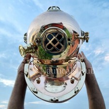 "Ancien casque de plongée