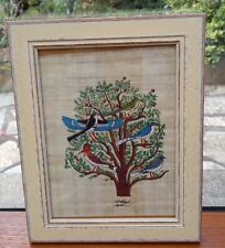 Nice signed Egyptian papyrus frame.