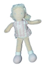 Peluche Doudou Poupée blanc