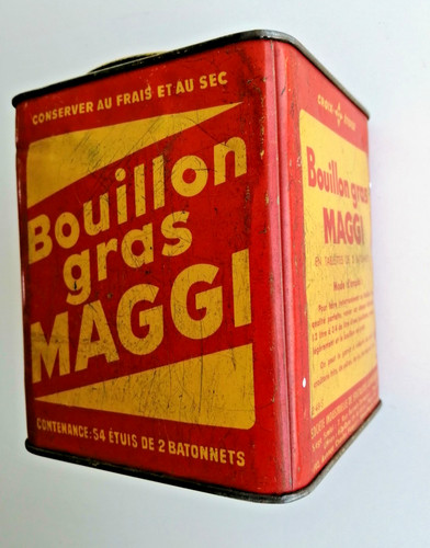 Ancienne boîte publicitaire - ancienne,