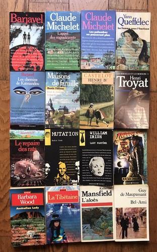 Lot livres poche - de,