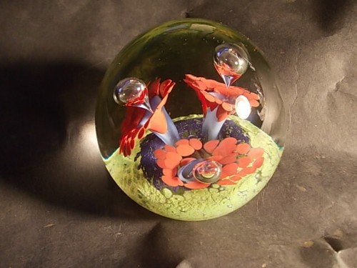 Superbe presse papier - , verre